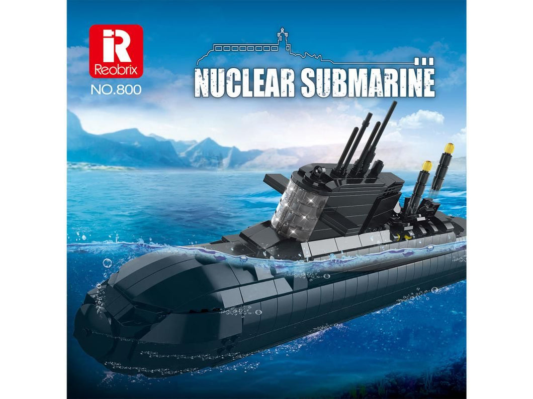Nuclear Submarine 1498pc Construction Set
