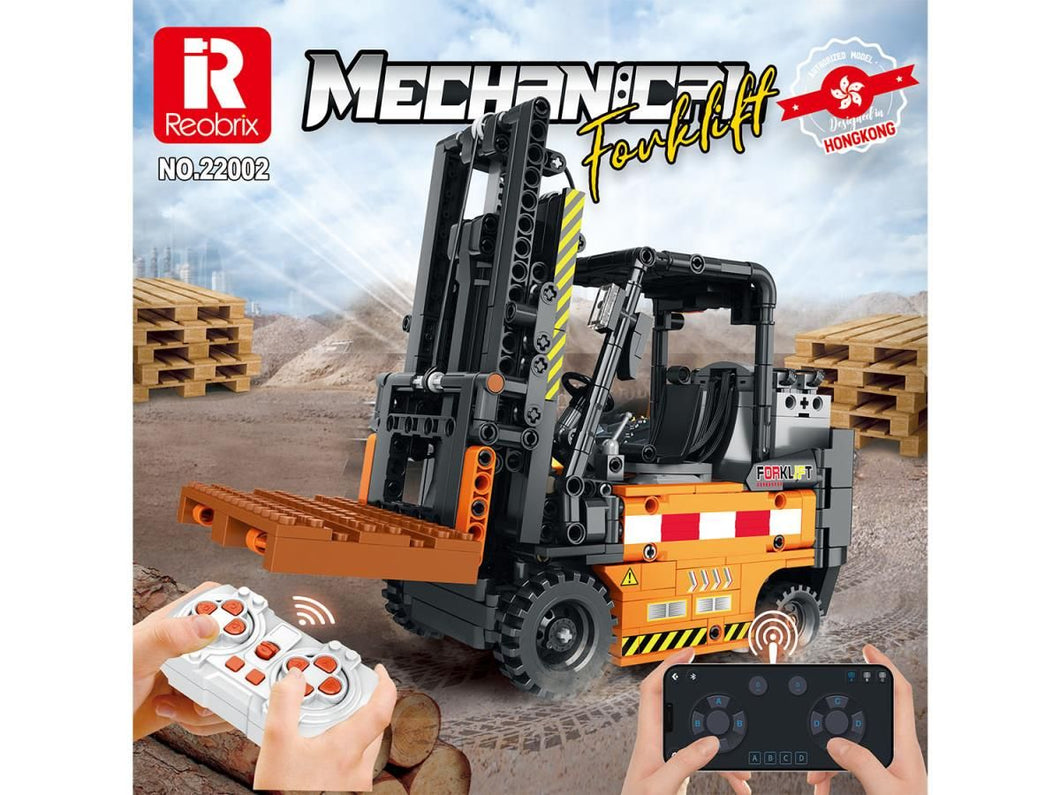 RC Forklift 722pc Construction Set