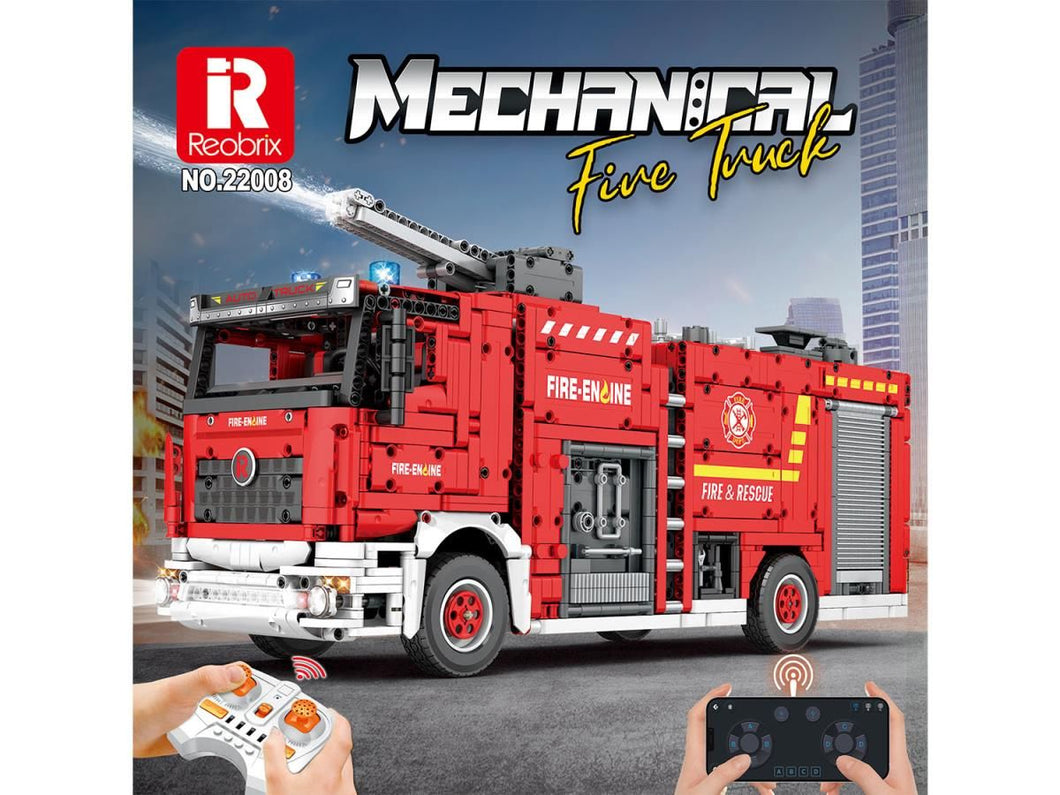 *RC Fire Truck 2888pc Construction Set