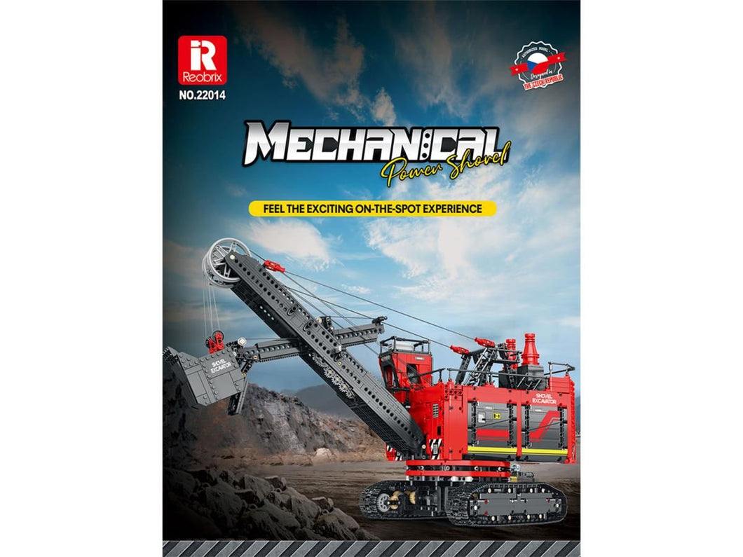 RC Electric Shovel Excavator 2968pc Construction Set