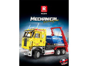 RC Dumpster Container Truck 1918pc Construction Set