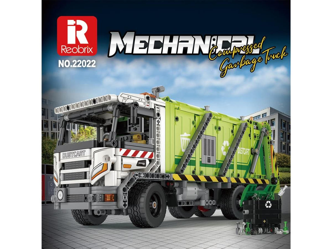 RC Garbage Truck 1458pc Construction Set