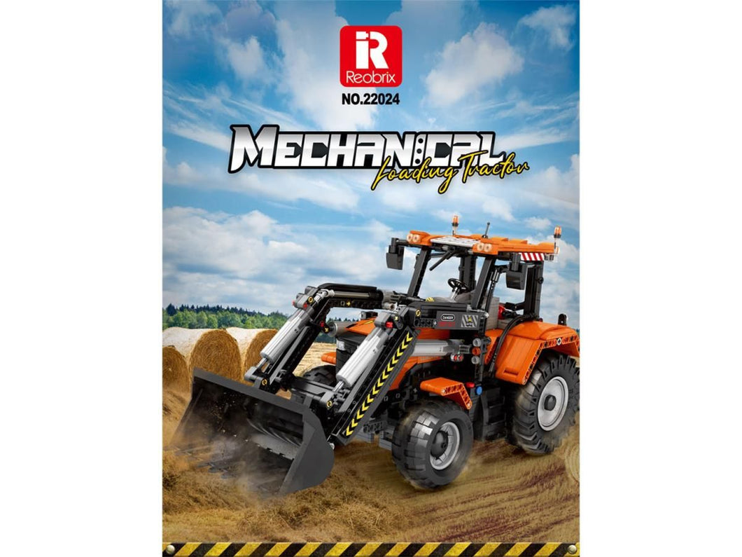 RC Front Loader Tractor 1496pc Construction Set