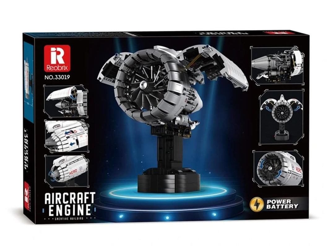 Turbofan Engine 1813pc Construction Set
