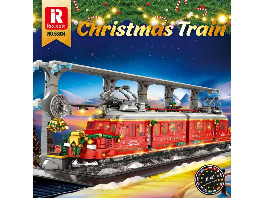 Christmas Train 2822pc Construction Set