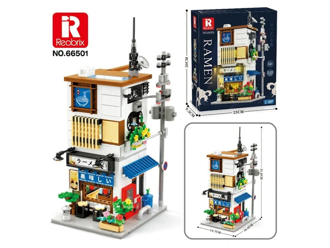 *Ramen Noodle Shop 1142pc Construction Set