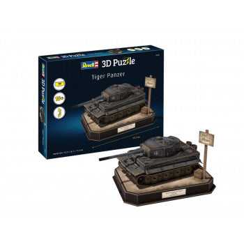 *German Tiger I Tank 3D Puzzle (1:35 Scale)