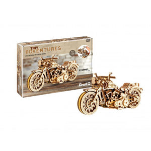 Tiny Adventures Cruiser V-Twin Wooden Kit (1:13 Scale)