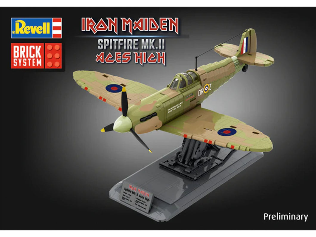 *Iron Maiden Spitfire Aces High Brick System Kit (1:18) – The Loco Shop