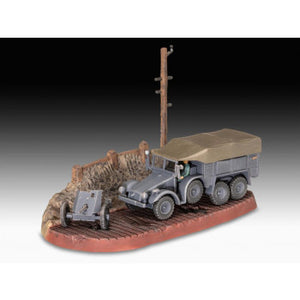 German Krupp Protze KFZ 69 w/3.7cm Pak (1:76 Scale)