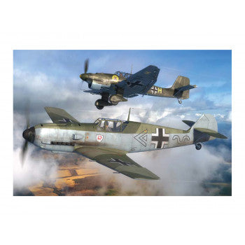 *German Messerschmitt Bf109E & Junkers Ju87B Stuka (1:144)