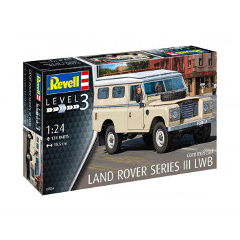 Land Rover Series III LWB Commercial Kit (1:24 Scale)