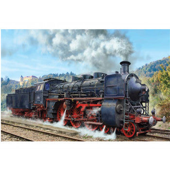 *German BR18 505 Express Steam Locomotive Model Set (1:87)