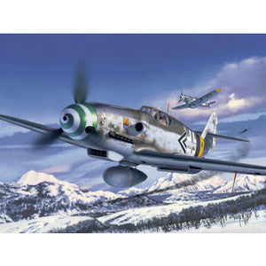 German Messerschmitt Bf109G-6 easy-click Model Set (1:48)
