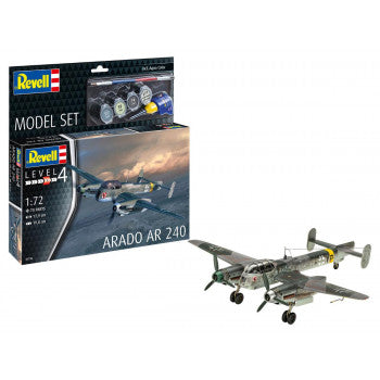 German Arado AR-240 Model Set (1:72 Scale)