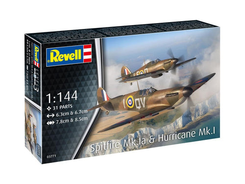 *British Spitfire Mk/1a & Hurricane Mk1 Starter Kit (1:144)