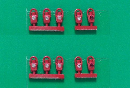 GWR Red Head and Tail Lamps (10)