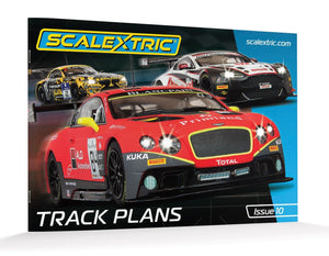 TRACK PLAN BOOK SCALEXTRIC 10th EDITION - Scalextric C8334 - New for 2024 - PRE ORDER