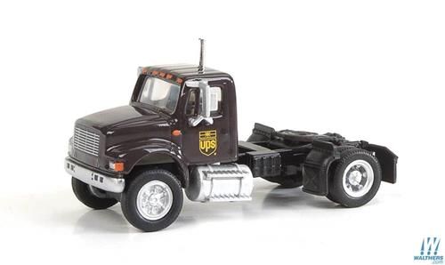 International 4900 Single Axle Semi Tractor UPS Bowtie