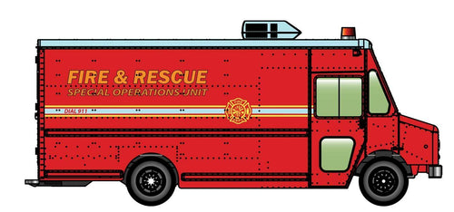 Morgan Olson Route Star Van Fire Department Special Ops