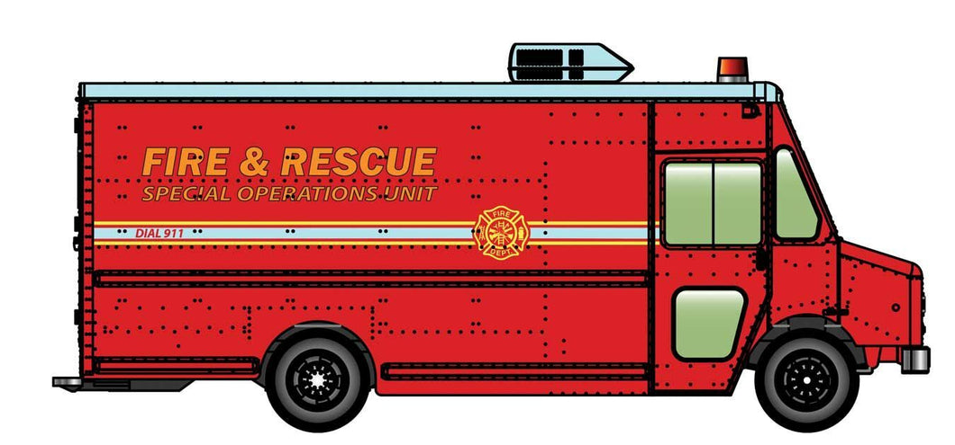 Morgan Olson Route Star Van Fire Department Special Ops