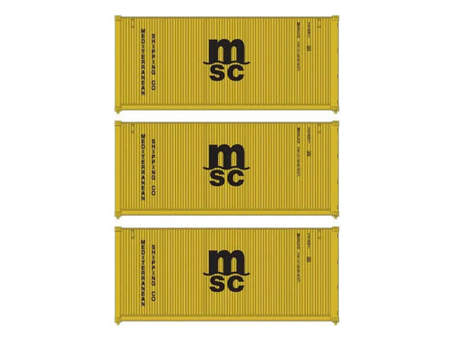 20' Corrugated Container Set (3) MSC