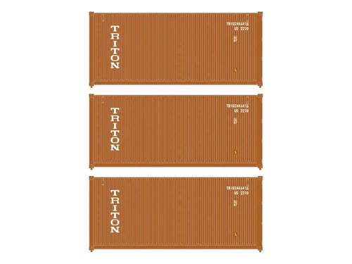 20' Corrugated Container Set (3) Triton