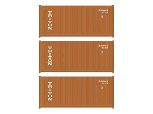 20' Corrugated Container Set (3) Triton