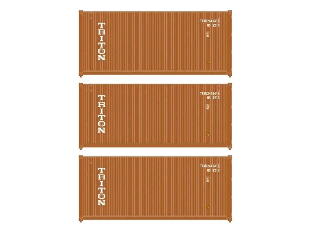 20' Corrugated Container Set (3) Triton