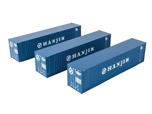 40' Hi Cube F/Roof Corrugated Container Set (3) Hanjin