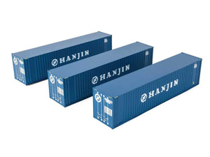 40' Hi Cube F/Roof Corrugated Container Set (3) Hanjin