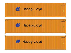 40' Hi Cube Corrugated Container Set (3) Hapag-Lloyd