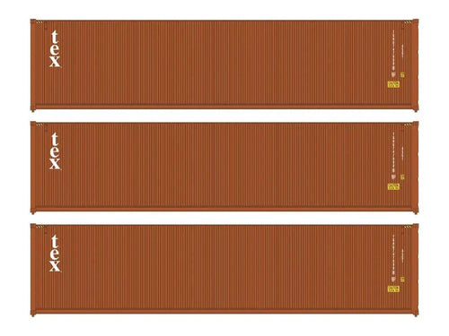 40' Hi Cube Corrugated Container Set (3) TEX
