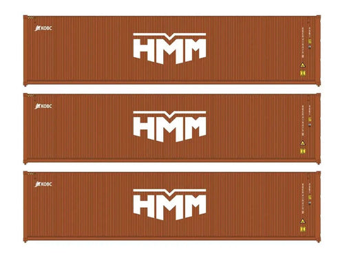 40' Hi Cube Corrugated Container Set (3) HMM