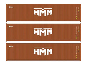 40' Hi Cube Corrugated Container Set (3) HMM