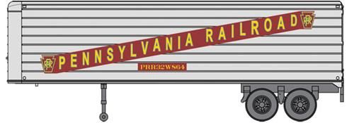 25' Smooth Side Trailer - Pennsylvania Railroad (2)