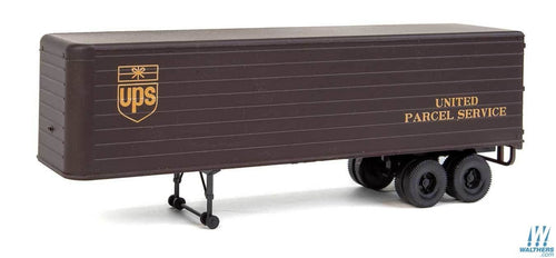 35' Fluted Side Trailer Set (2) UPS Brown Bowtie