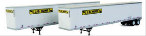 53' Stoughton Trailer Twin Pack JB Hunt