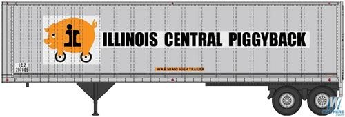 40' 1970s Trailmobile Dry Vans Illinois Central (2)