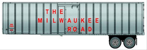 40' Flexi-Van Trailer 2 Pack Milwaukee Road
