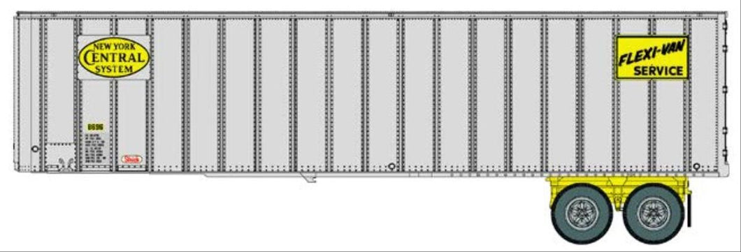 40' Flexi-Van Trailer 2 Pack New York Central