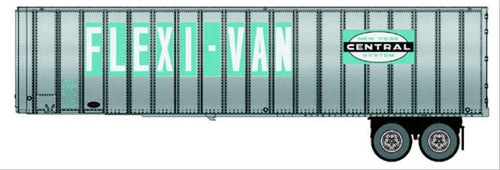 40' Flexi-Van Trailer 2 Pack New York Central