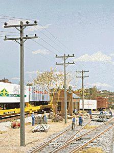 Electricity Utility Pole Set (24) Kit