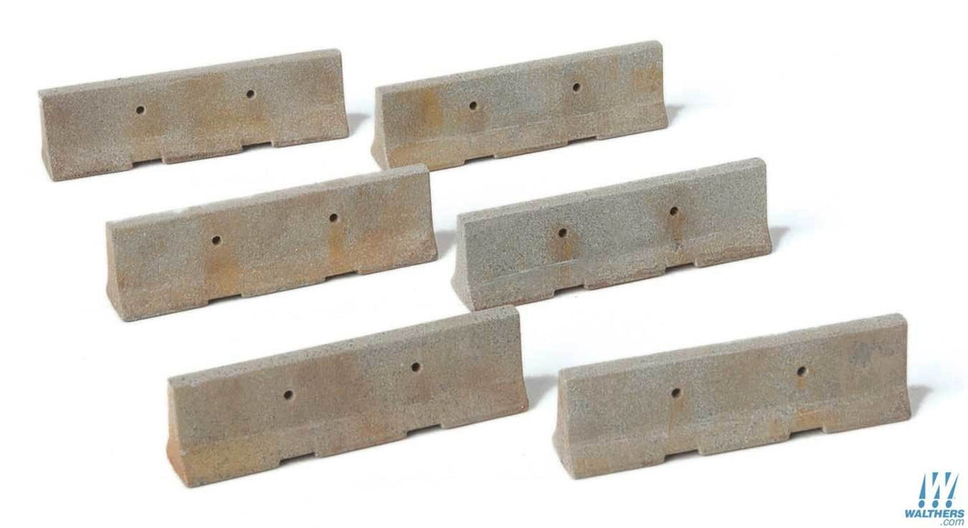 Concrete Road Barriers (24) Kit
