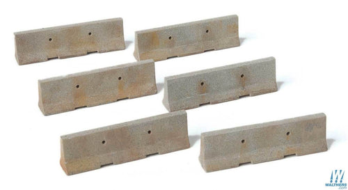 Concrete Road Barriers (24) Kit