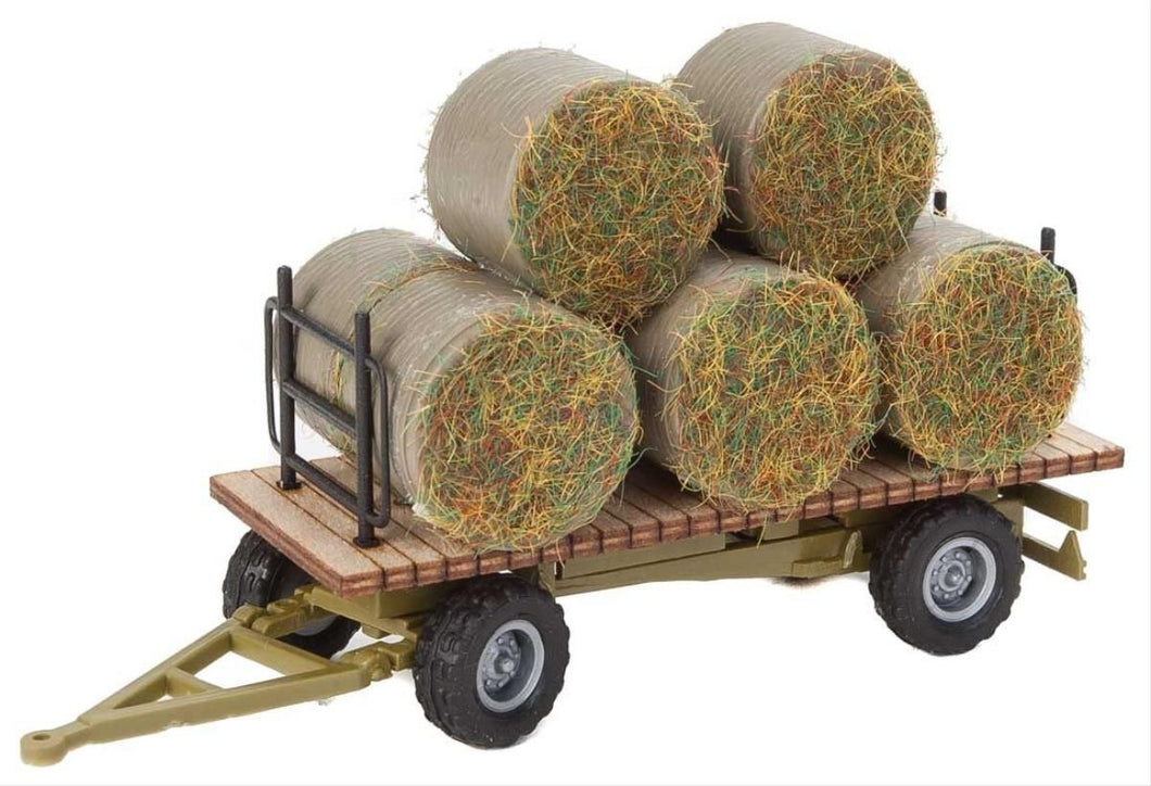 Hay Trailer with Hay Bales (5) Load Kit