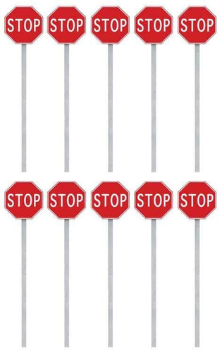 Stop Signs Red/White 1954 ono (10)