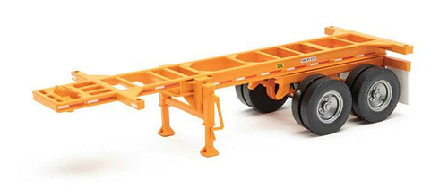 20' Container Chassis Twin Set Orange