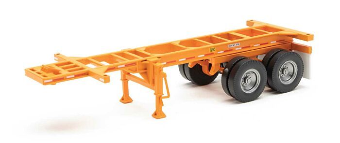 20' Container Chassis Twin Set Orange