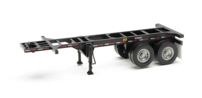 40' Container Chassis Twin Set Blue